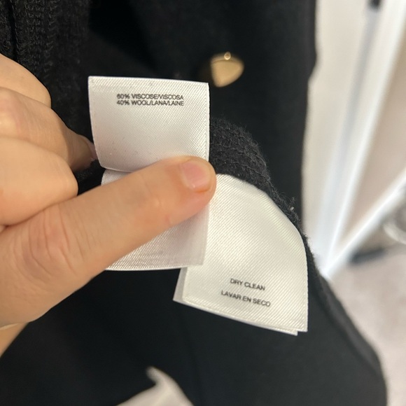 Kasper Wool Classic Trench Coat Jacket - Picture 7 of 8